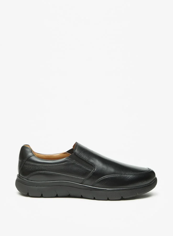 Le Confort Men's Solid Slip-On Loafers