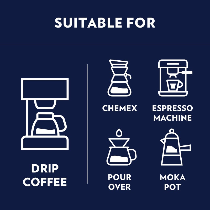 Lavazza Top Class Filtro Whole Bean Coffee Medium Roast 2.2LB Bag, 100% Natural Arabica, Milk chocolate and roasted hazelnut aromatic notes - Image 2