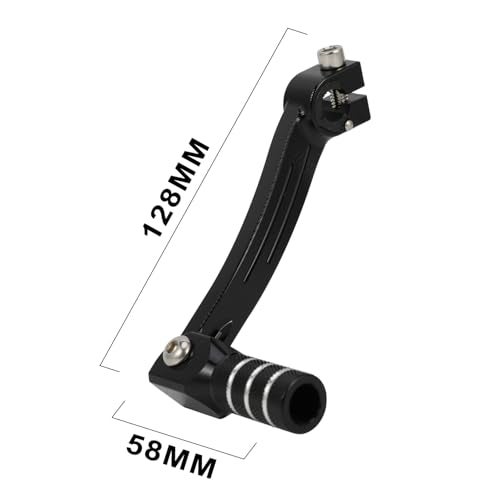 USTPO Motorcycle Gear Shifter Shift Lever CNC for CRF50 CRF 50 CRF50F CRF 50F 2025 2024 20132025 Dirt Pit Bike Black Folding Tip - Image 3