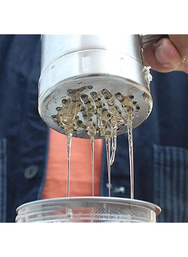 مجموعة أدوات بداية تربية النحل، معدات، فلتر، غربال نحل مزدوج، مصفاة حطام العسل، آلة ضغط تربية النحل، مستخرج العسل، تربية النحل من الفولاذ المقاوم للصدأ - Image 1