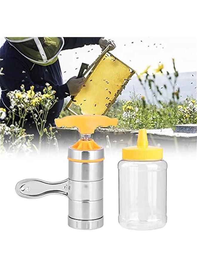 مجموعة أدوات بداية تربية النحل، معدات، فلتر، غربال نحل مزدوج، مصفاة حطام العسل، آلة ضغط تربية النحل، مستخرج العسل، تربية النحل من الفولاذ المقاوم للصدأ - Image 3