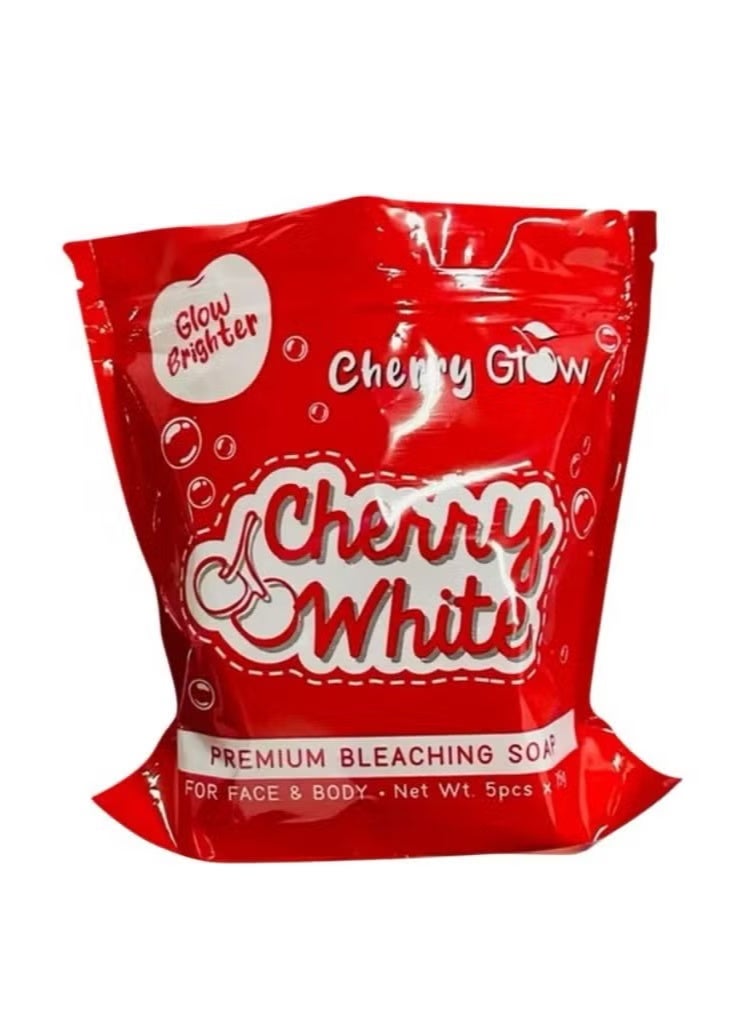 Cherry White Premium Bleaching Soap 5Pack * 75g - Image 2