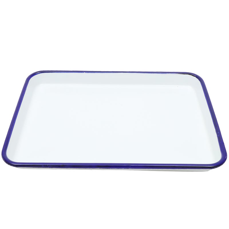 Enamel Baking Dish, Durable Oven Pan with Fast Heat Conduction, Ideal for Roasting - Image 1