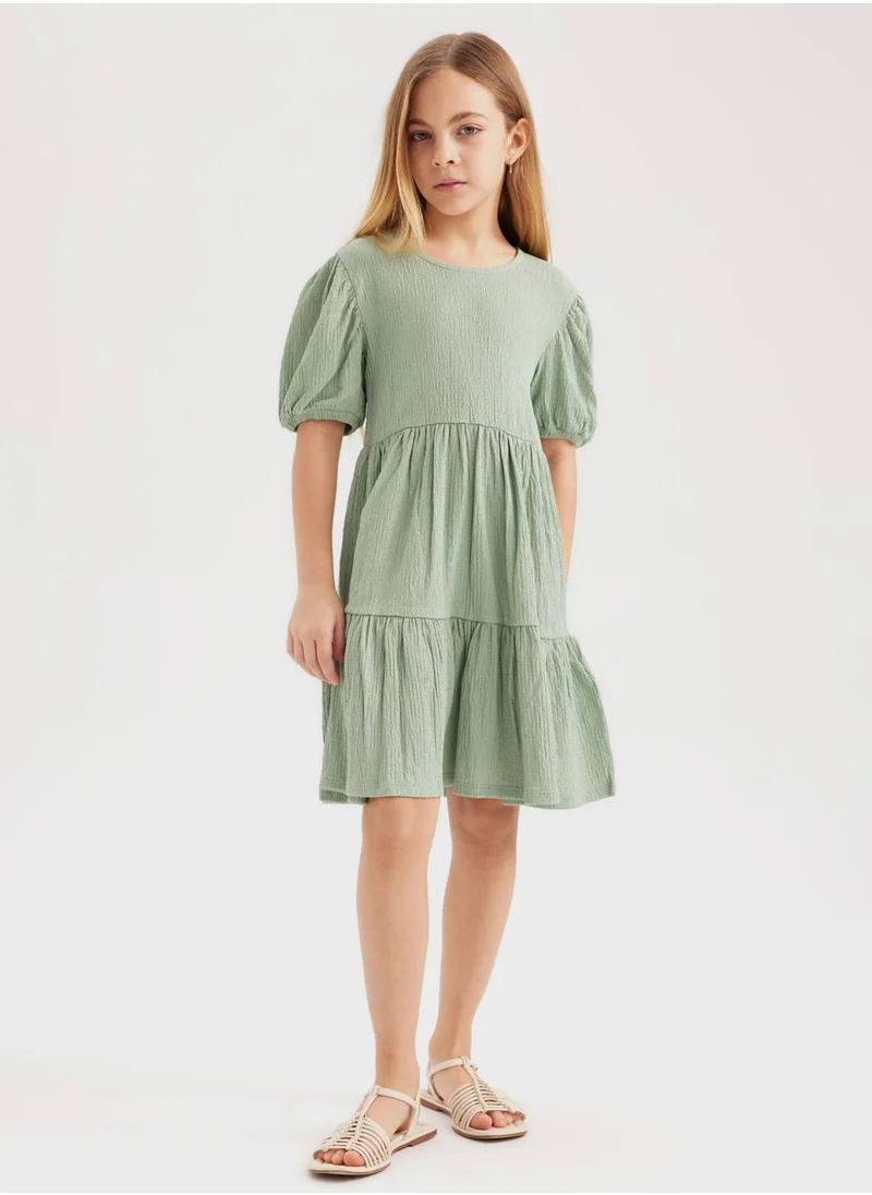 ديفاكتو Regular Fit Knitted Dress