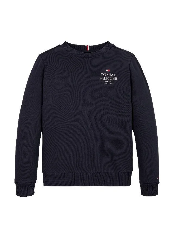 TOMMY HILFIGER Youth Logo Sweatshirt