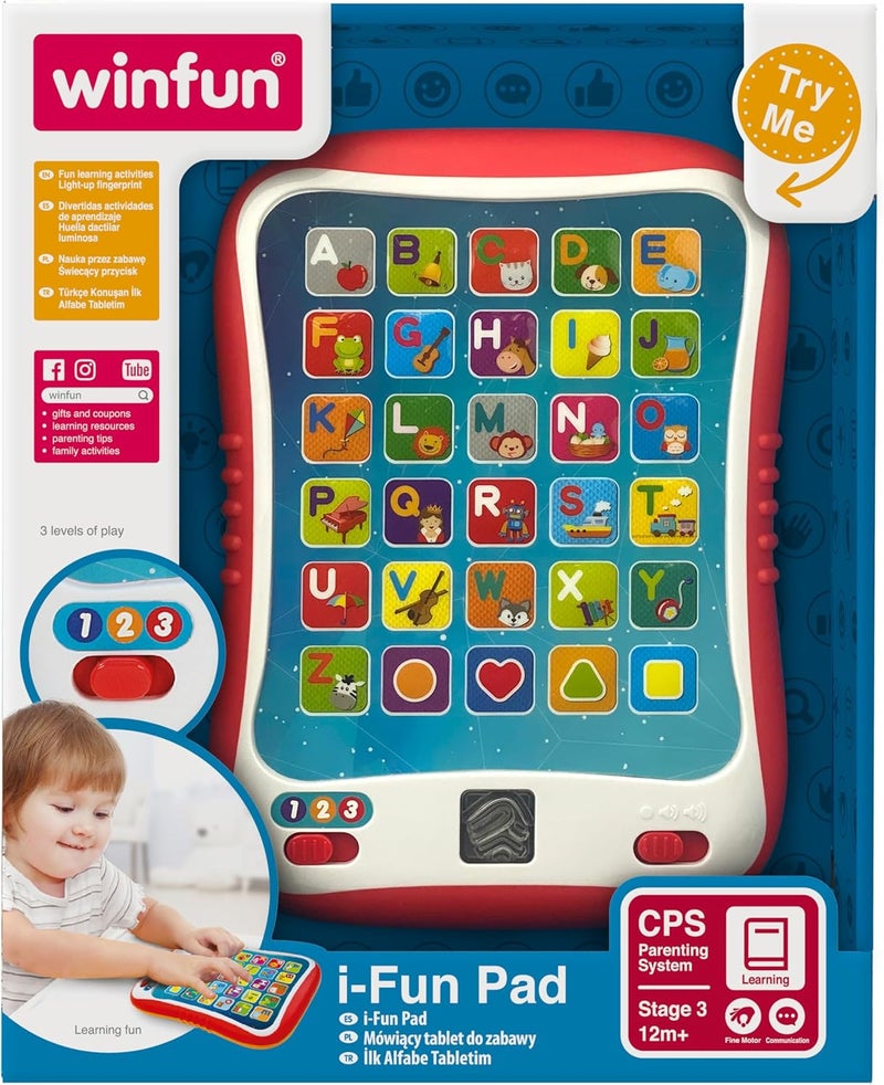 WinFun I-Fun Pad for Children | Educational Fun Pad | Musical Interactive Toy for Boys and Girls - Image 2