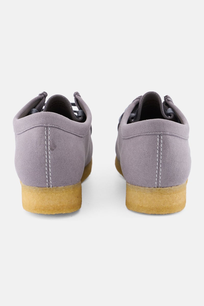 clarks Men Standard Wallabee Standard Lace Up Shoes, Grey  - Image 2