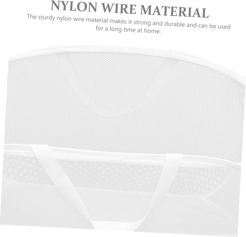 MAGICLULU Foldable Laundry Basket Handles Mesh Laundry Hamper for Dorm Basketball Hamper - Image 3