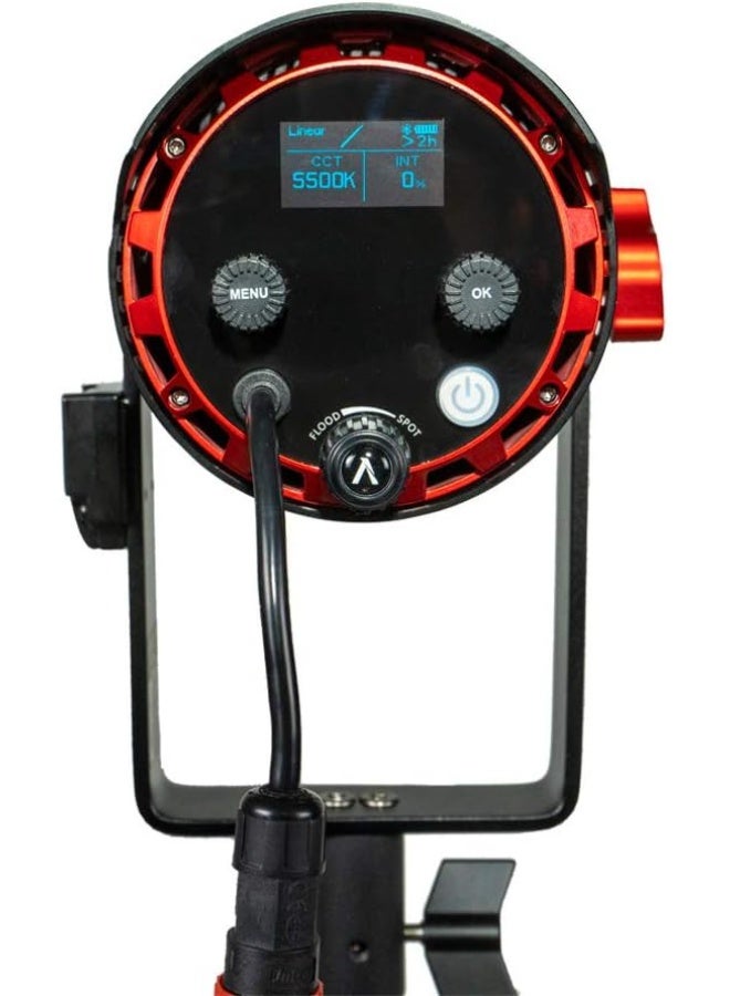 أبتشر أبوتشر LS 60x – 60 وات LED COB ثنائي اللون، تعديل تركيز 15°–45°، مقاوم للماء، Bowens، تحكم بوكالة Sidus/بطاريات - Image 3