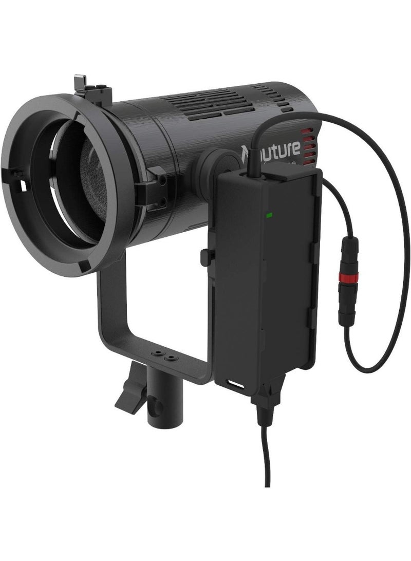 أبتشر أبوتشر LS 60x – 60 وات LED COB ثنائي اللون، تعديل تركيز 15°–45°، مقاوم للماء، Bowens، تحكم بوكالة Sidus/بطاريات - Image 4