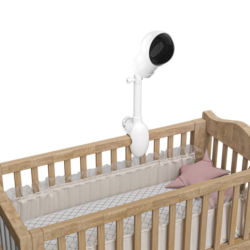 أوكيميو Adjustable Baby Monitor Crib Mount for eufy Spaceview Baby Monitor E110, Spaceview Pro Baby Monitor E210, Spaceview S, Baby Monitor 2 and Vtech VM901 - Image 1