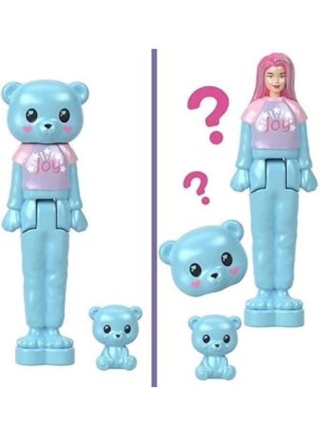 Barbie Cutie Reveal Surprise Doll with Plush Animal Costume, Fashion Accessories, Color Change Features and Mystery Unboxing Fun for Kids Age 3+ - Image 4