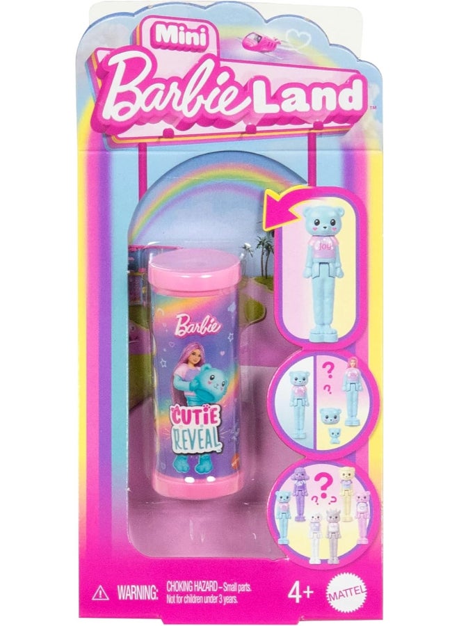 Barbie Cutie Reveal Surprise Doll with Plush Animal Costume, Fashion Accessories, Color Change Features and Mystery Unboxing Fun for Kids Age 3+ - Image 1