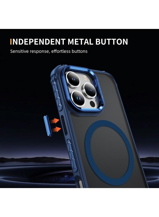 اس-توب جراب لهاتف iPhone 16 Pro Max Rainbow Series Skin Feel MagSafe Lens Holder - Image 5