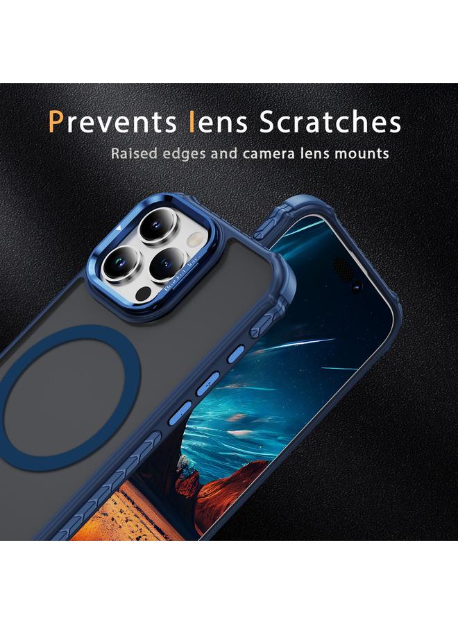 اس-توب جراب لهاتف iPhone 16 Pro Max Rainbow Series Skin Feel MagSafe Lens Holder - Image 4