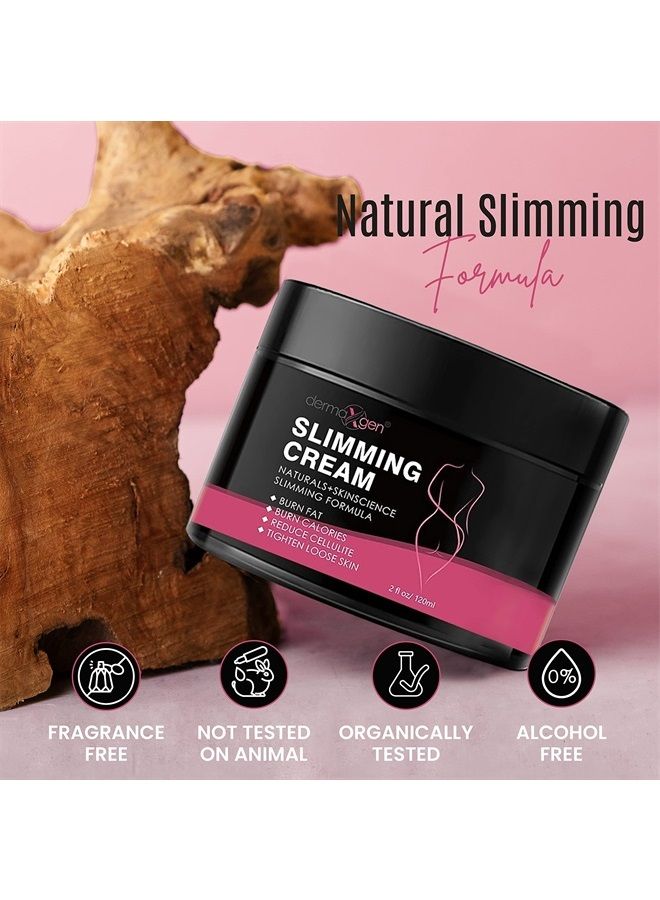 dermaxgen كريم التخسيس - كريم تخسيس السيلوليت وحرق الدهون، كريم علاج السيلوليت الطبيعي 100% للفخذين والساقين والبطن والذراعين والأرداف، للرجال والنساء - Image 1