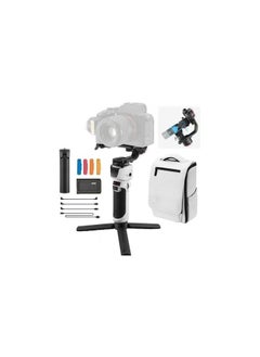 زيون Zhiyun Crane 3S Combo Handheld 3-Axis Stabilizer, Gimbal Stabilizer for Mirrorless Camera, Gopro, Smartphone with Bag 
