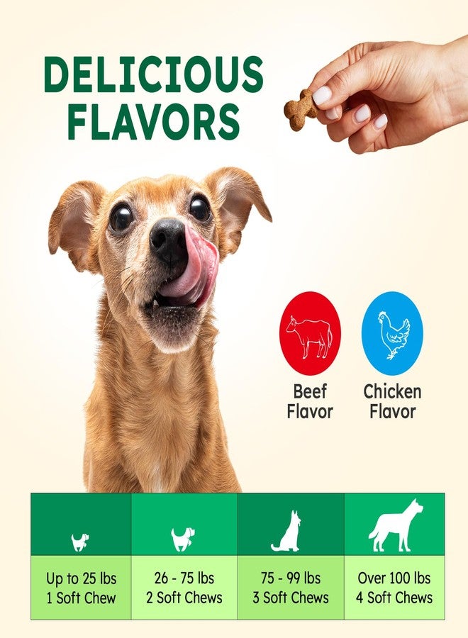 OKKÖBI OKKOBI Anal Gland Chews 150Pcs - Chicken Flavor - Digestive Support for Dogs - Formula with Fiber, Natural Ingredients & Vitamins - Classic Chicken - Image 4