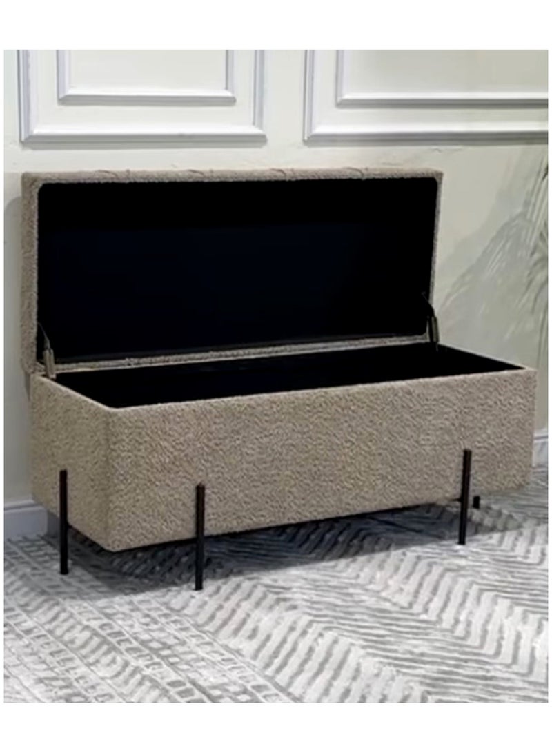 Modern Storage Bench For Bedroom, Living Room 110*43*49 CM - Image 3