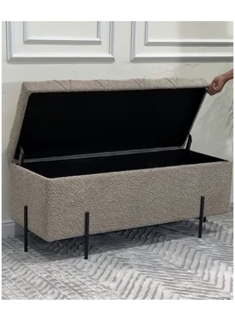 Modern Storage Bench For Bedroom, Living Room 110*43*49 CM - Image 4