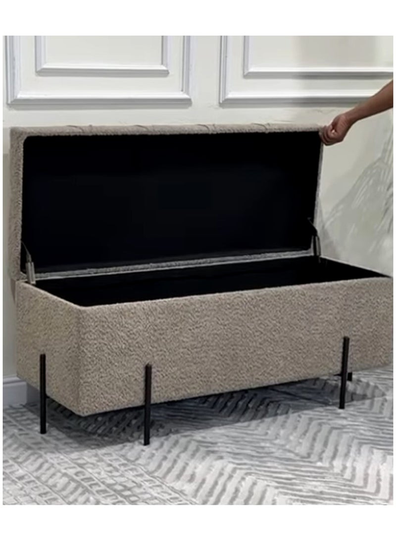 Modern Storage Bench For Bedroom, Living Room 110*43*49 CM - Image 5