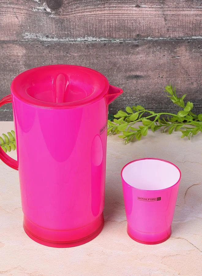 Royalford 5-Piece Water Jug with Glasses