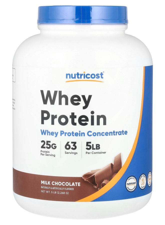 Nutricost Whey Protein Concentrate Milk Chocolate 5 lb (2268 g)