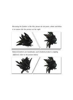 The Bros 2025 New Masquerade Mask for Women with Feathers, Womens Venetian Feathers Mask for Masquerade Party, Mardi Gras, Dance Party Christmas Supplies  - Image 4