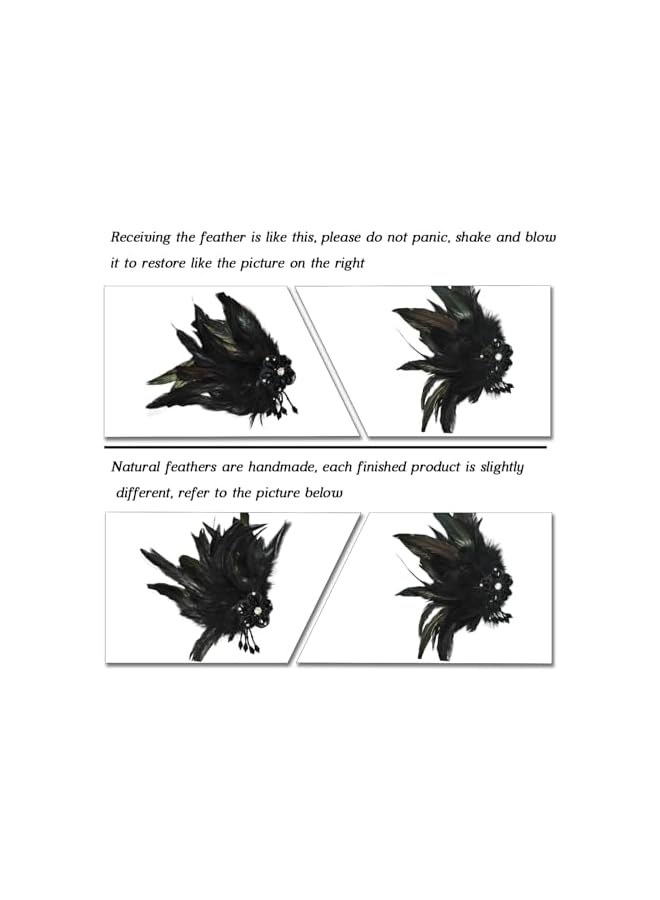 The Bros 2025 New Masquerade Mask for Women with Feathers, Womens Venetian Feathers Mask for Masquerade Party, Mardi Gras, Dance Party Christmas Supplies  - Image 4