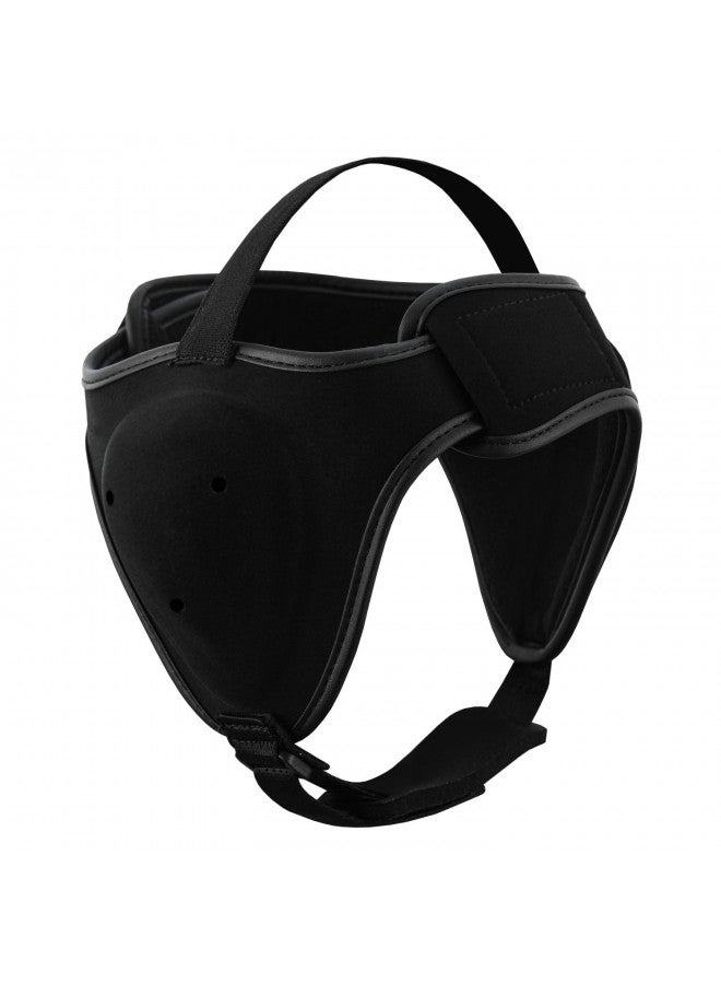 ROAR-INT ROAR BJJ Headgear MMA Grappling Ear Guard Fighting Sparring Helmet (Black) - Image 4