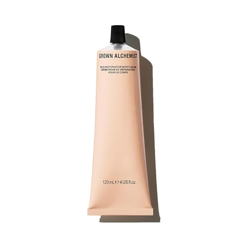 Grown Alchemist Rich Restorative Body Cream Rosa Damascena Acai Pomegranate Nourishing Moisturizer Cream that Repairs and Balances Dry Skin 120mL - Image 1