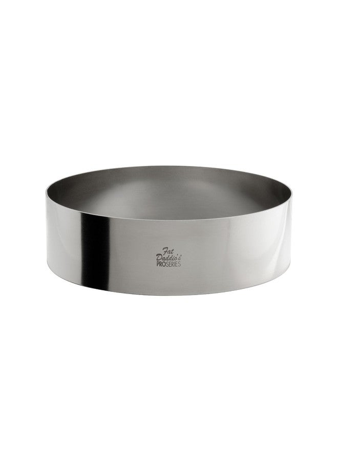Fat Daddio's Stainless Steel Round Cake & Pastry Ring, 9 x 2 Inch - Image 1