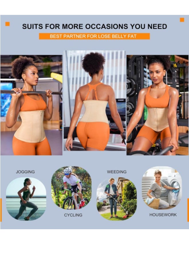 Training Waist Trainer Corset Weight Loss, Sports Girdle Sauna Suit,  Tummy Wrap Workout Belt,  Sweat Belly Band for Girl and Women
