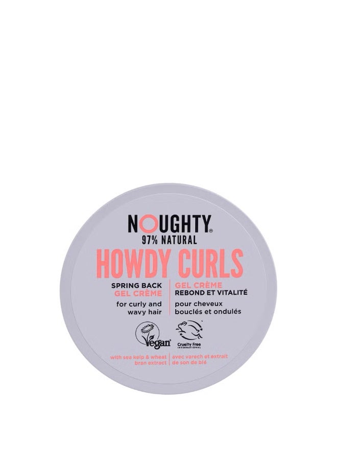 Noughty Howdy Curls Spring Back Gel Crème 200ml - Image 1