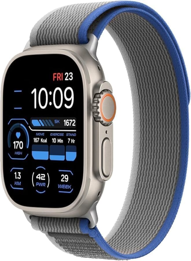 Next Next Store Adjustable Nylon Loop Strap Compatible with iWatch Series 9/8/7/6/5/4/3/2/1 38mm 40mm 41mm - Unisex Adult