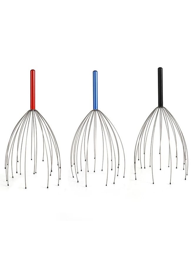 1 قطعة مدلك فروة الرأس المعدني لتحفيز الأنسجة العميقة هدية سفر محمولة - Image 2