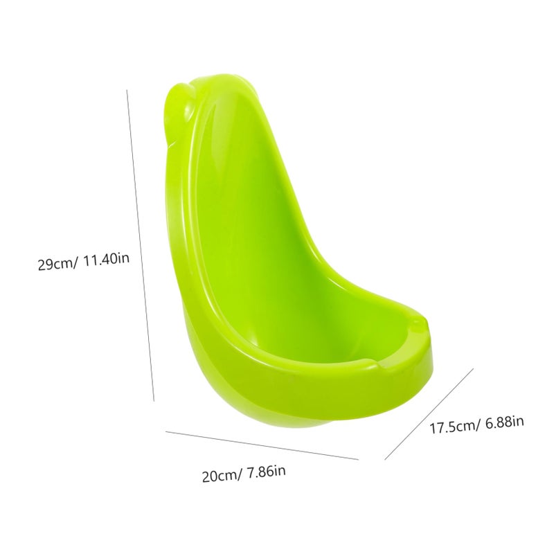 Wall Mounted Potty Training Urinal For Boys Easy To Use Standing Training Cute Blue Color - Image 3