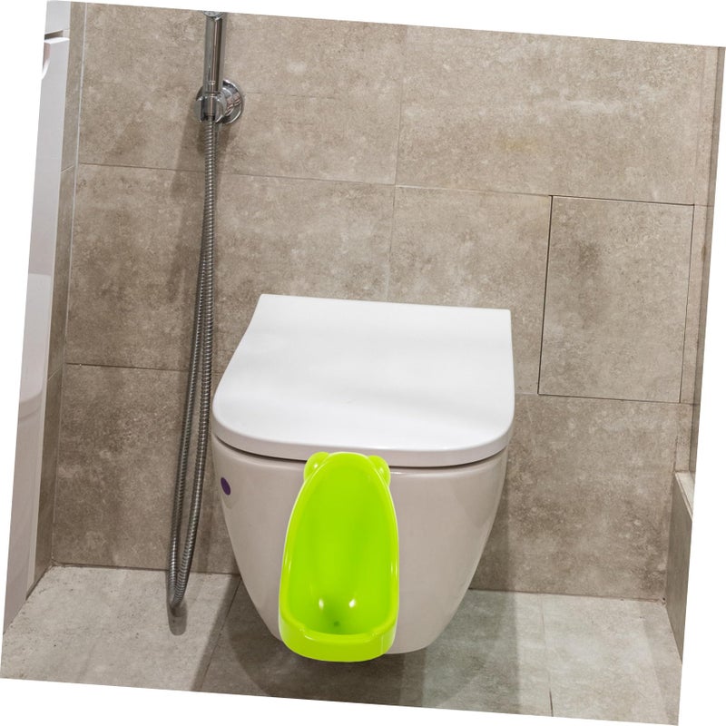 Wall Mounted Potty Training Urinal For Boys Easy To Use Standing Training Cute Blue Color - Image 4