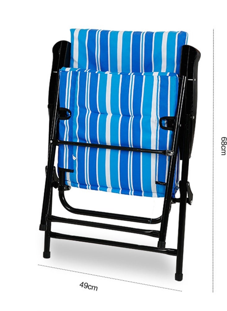 CityRiya-Long - Camping Chair Folding Chair for Trip & Camping Foldable Beach Chair Portable Fishing Chair Lightweight Camping Backpacking Chair Comfort Chairs for Outdoor, Camping, Picnic, Hiking - Image 1