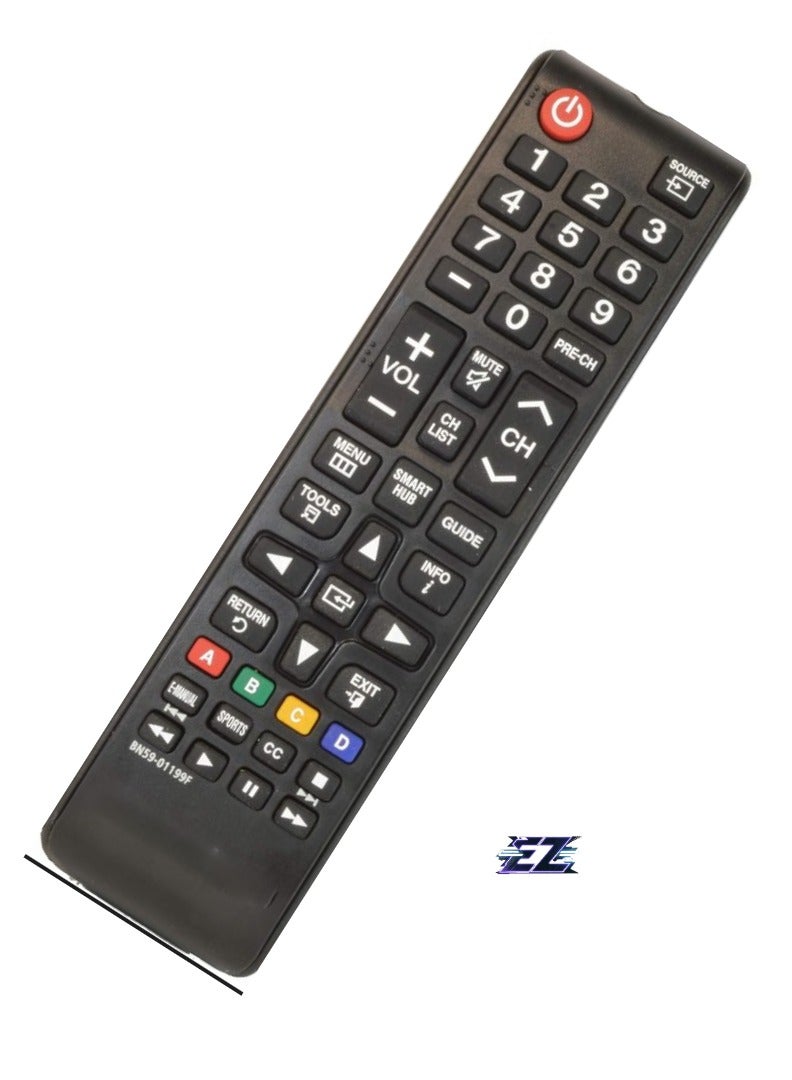ELTRAZONE New Replacement Samsung BN59-01199F Smart TV Remote Control – Compatible with All LCD, LED, 3D, Curved, 4K UHD HDTV Models – Battery Included - Image 2