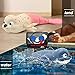 LAFALA Pool Toys Amphibious Remote Control Seal on Land Water 24Ghz Rechargeable Battery Remote Control Shark for Pool Robot Toys for Kids 812 Years Old Boys Girls 8910 Upgrade Version Pink - Image 4