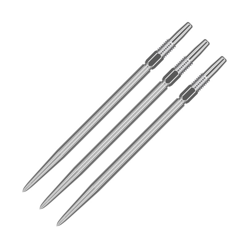 Target Darts Swiss Points, Nano Swiss Point Dart Tips (3 Pack Set of Tips) 26MM, Silver | Change Dart Points, Professional Darts Accessories - Image 1