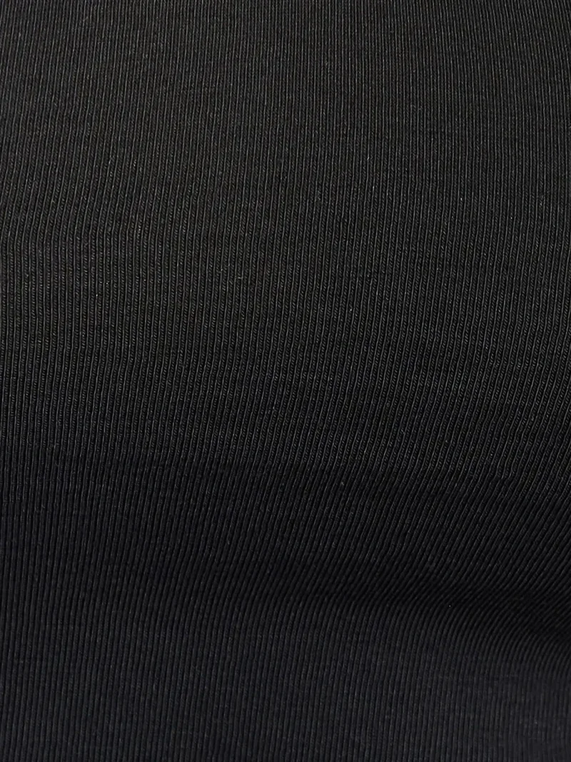 هيكاب تيشيرت بياقة على شكل حرف  وأكمام قصيرة