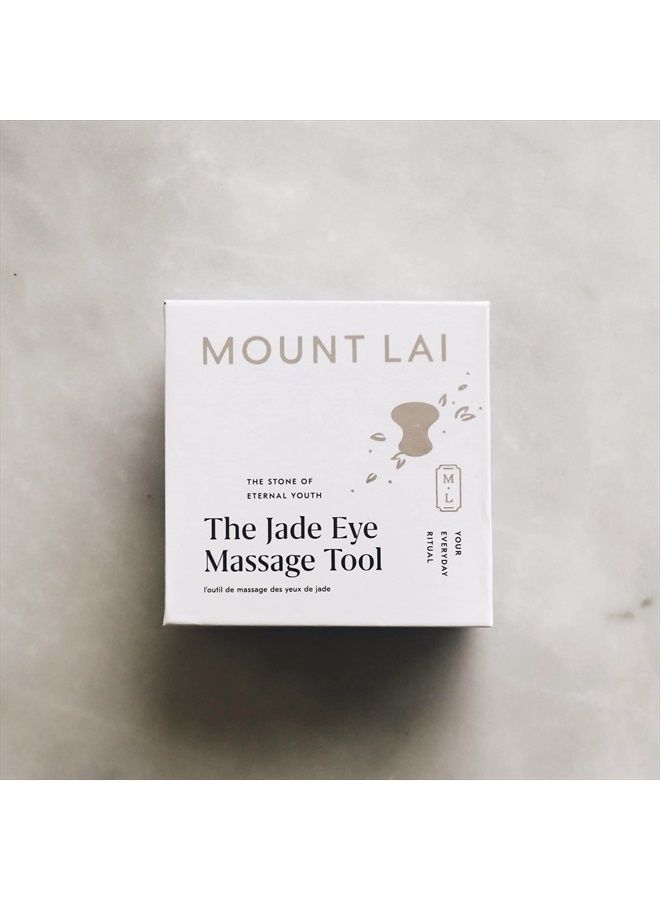 Mount Lai The De-Puffing Jade Eye Massage Tool | Soothe Delicate Skin Around Eye Area - Image 4