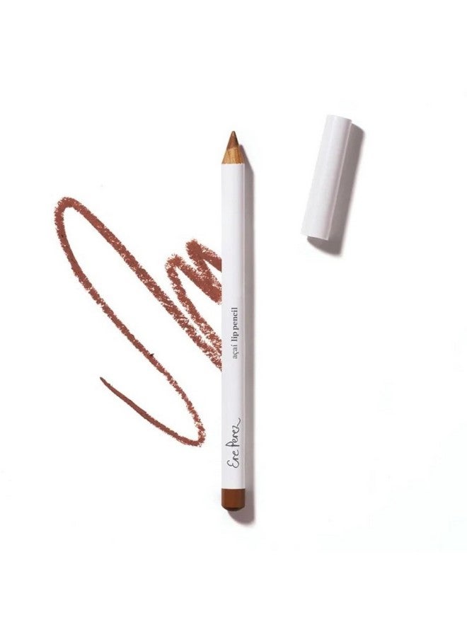Ere Perez Natural Açaí Lip Pencil ; Vegan Cruelty Free Clean Beauty (Pout) - Image 2