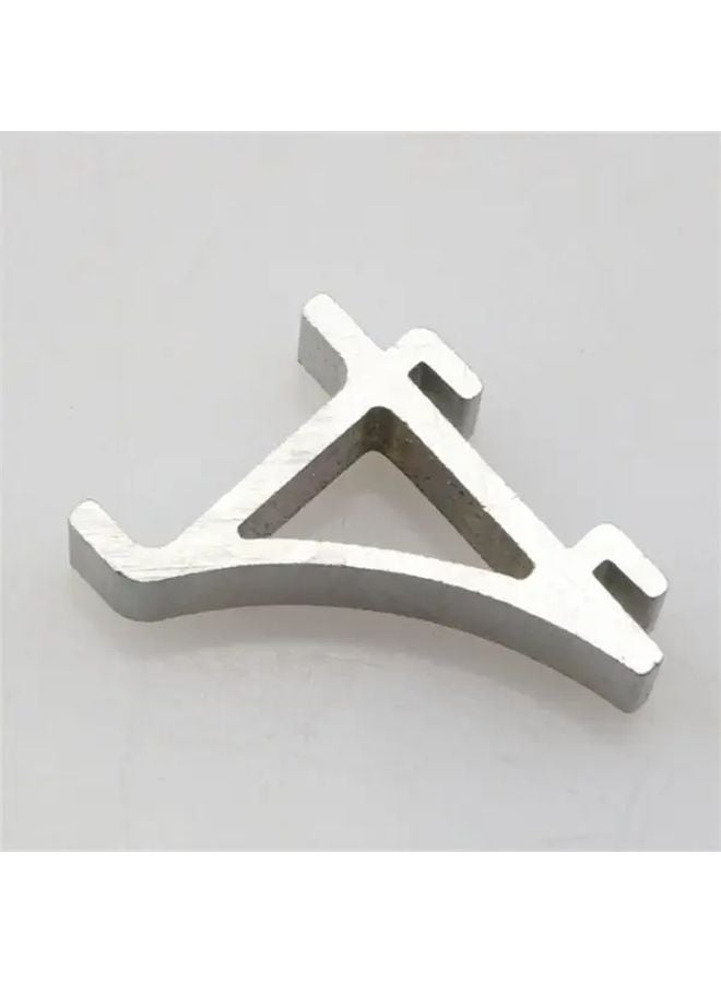 4pcs Metal Fridge Shelf Clips Adjustable Space Saving Refrigerator Freezer Support No Drill Installation - Image 4