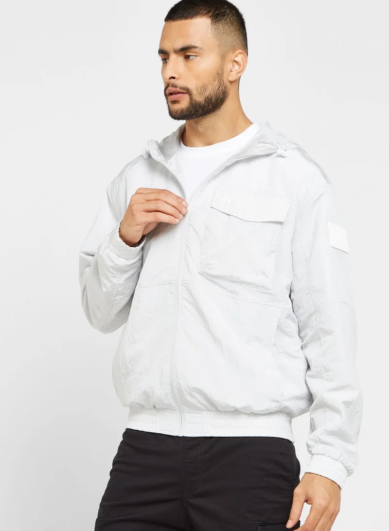 Calvin Klein Jeans Ripstop Windbreaker Jacket