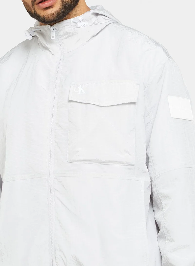 Calvin Klein Jeans Ripstop Windbreaker Jacket