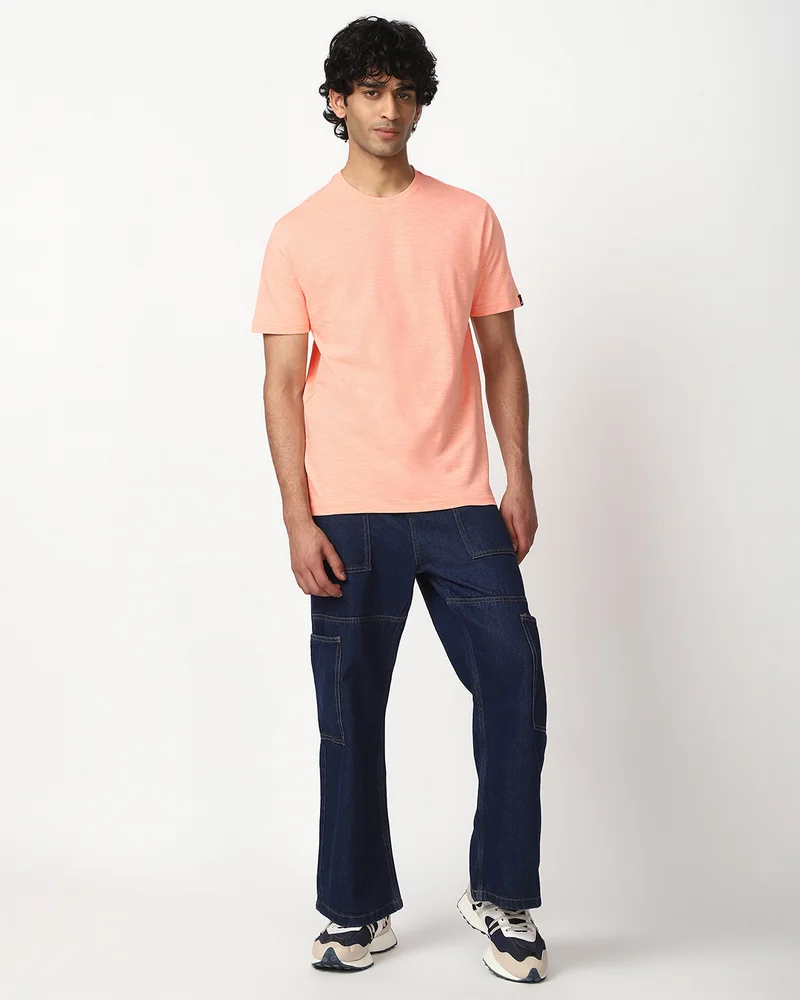 bewakoof  Men's Orange T-shirt for Men | Best Price UAE