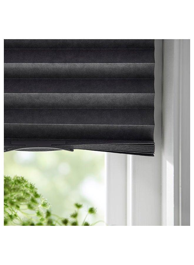 Block-Out Pleated Blind Grey 190x100centimeter - Image 3